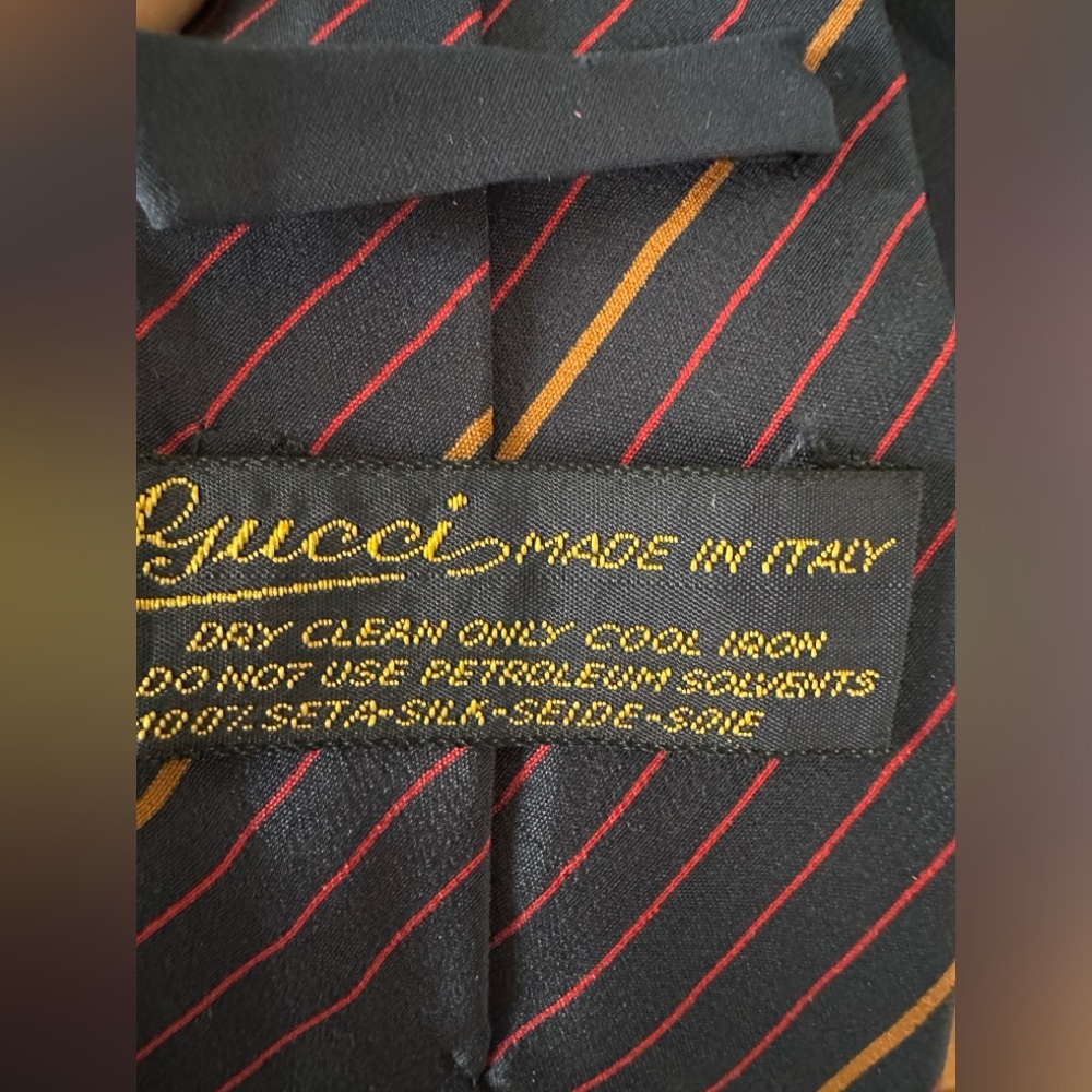 Gucci silk tie - Picture 5 of 6